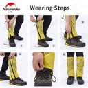 Naturehike Ultralight Nylon Gaiters XS (35-37) - Yellow