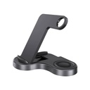 Powerology 3-in-1 Wireless Powerstand Pro 15W Charger - Black