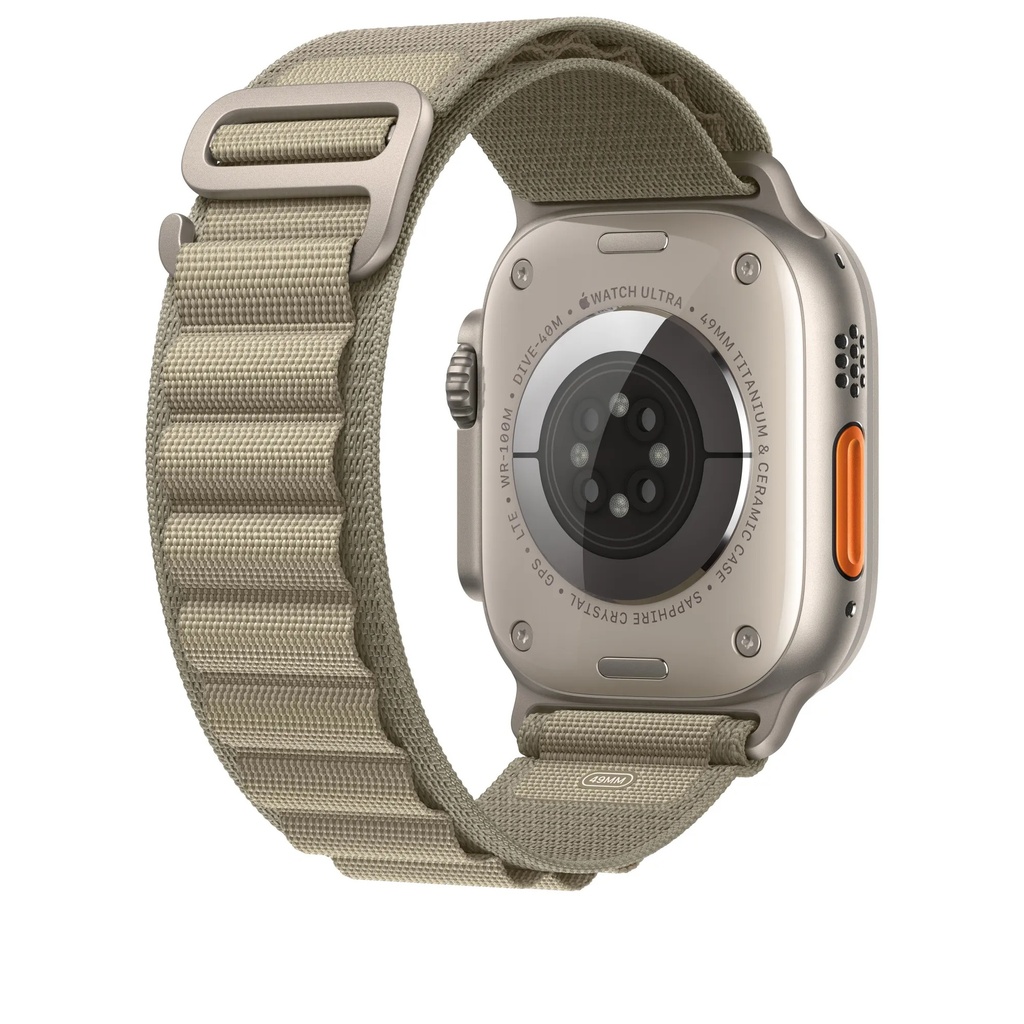 Apple Watch 49mm Olive Alpine Loop - Small