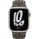 Apple Watch 41mm Midnight Olive Gray/Cargo Khaki Nike Sport Band - Regular