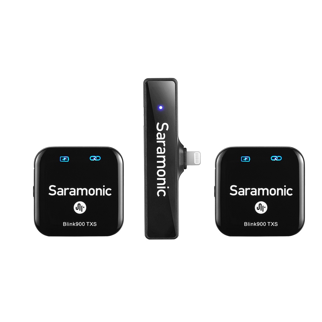 Saramonic Lightning 2.4G Dual Channel Wireless Microphone Blink900 S4