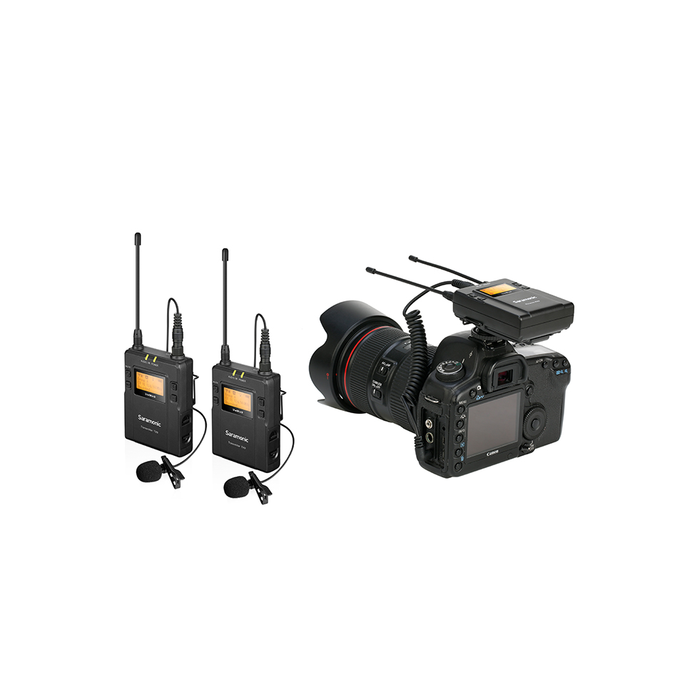 Saramonic Dual Channel UHF Wireless Microphone Kit UwMic9 Kit2