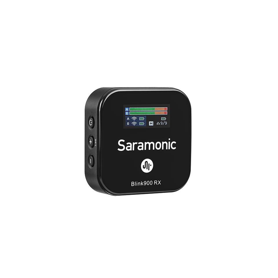 Saramonic 2.4G wireless microphone with on-board recording transmitter Blink900 B2R