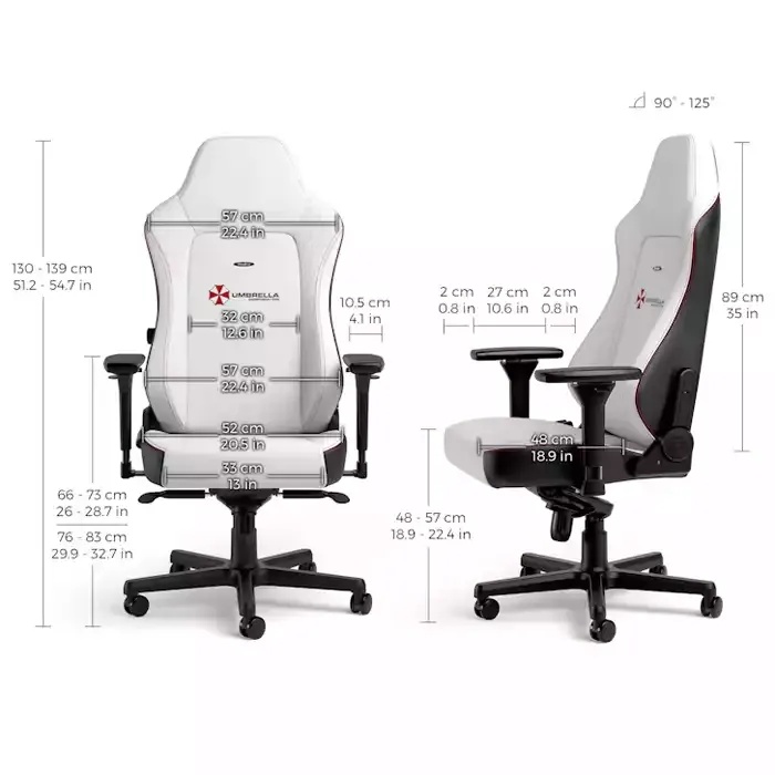 Noblechairs Hero Resident Evil Umbrella Edition Gaming Chair