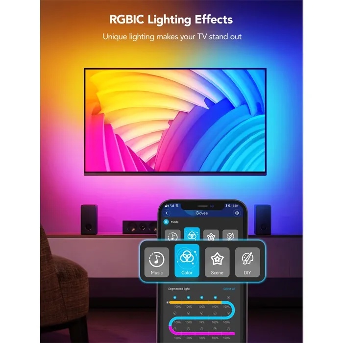 Govee Rgbic Neon Tv Backlight