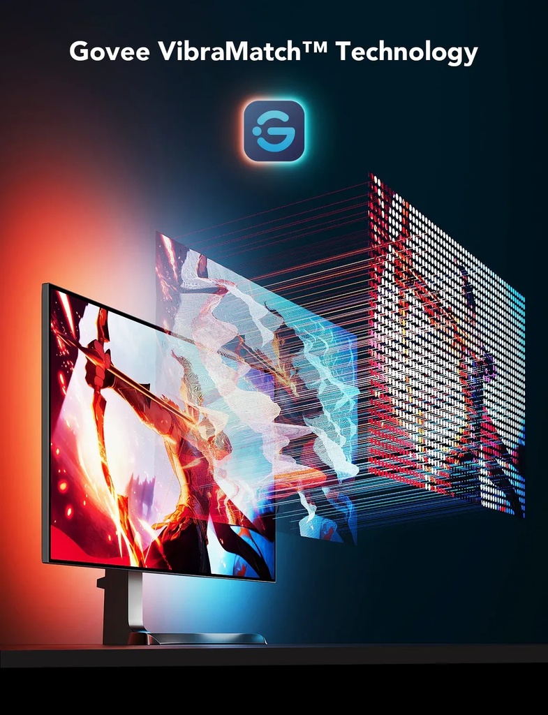 Govee Gaming Light Strip G1 For 27-34 Inch Monitors