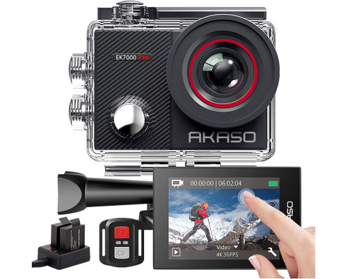 AKASO EK 7000 PRO - 4K ACTION CAMERA WITH TOUCH SCREEN