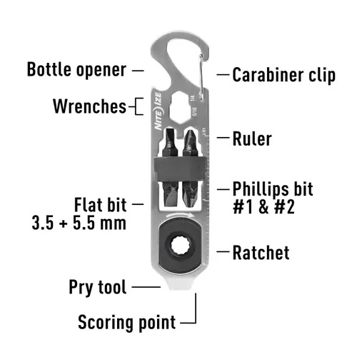 NiteIze DoohicKey® Ratchet Key Tool