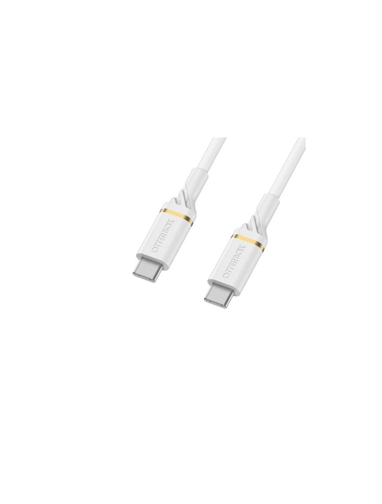 OtterBox USB-C to USB-C Fast Charge Cable - Standard 1 Meter (White)