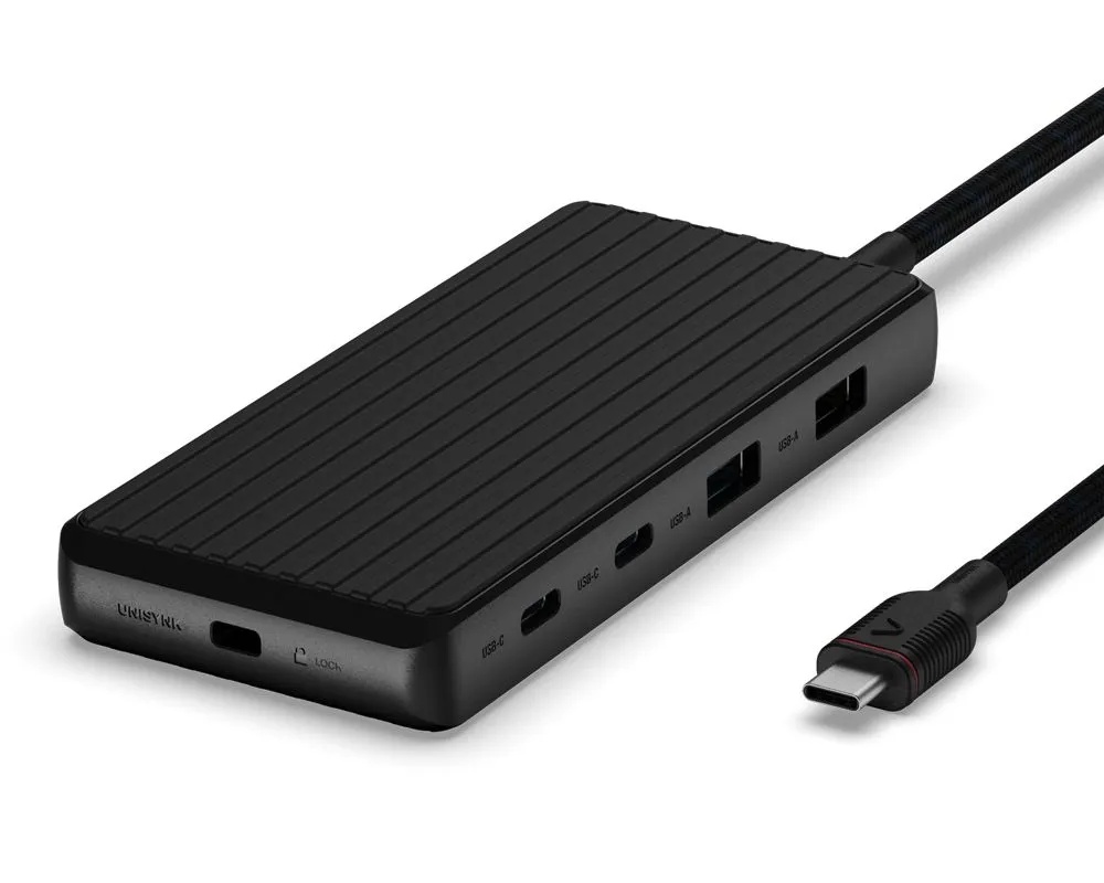 UNISYNK 9 Port Dual Display USB-C Hub