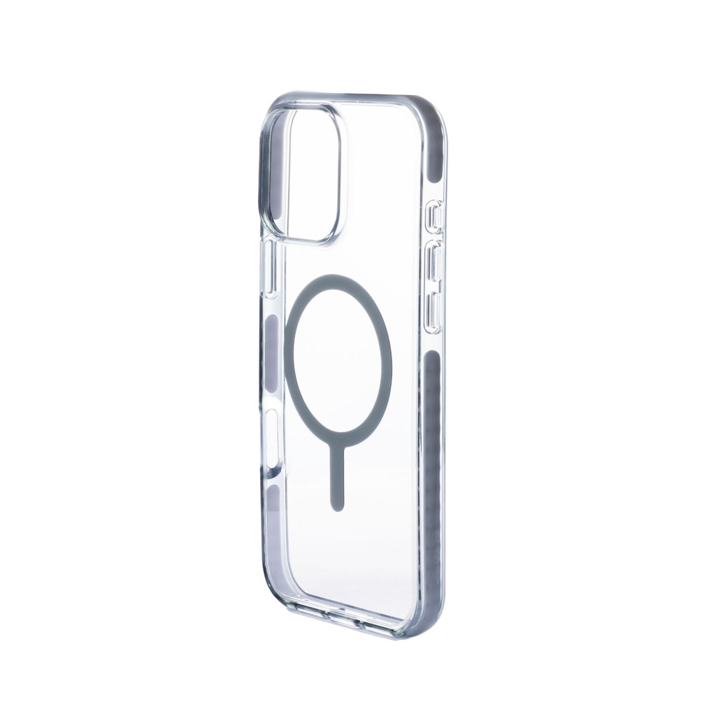 Eltoro Magsafe Rugged Case for iPhone 16 Pro - Transparent Gray