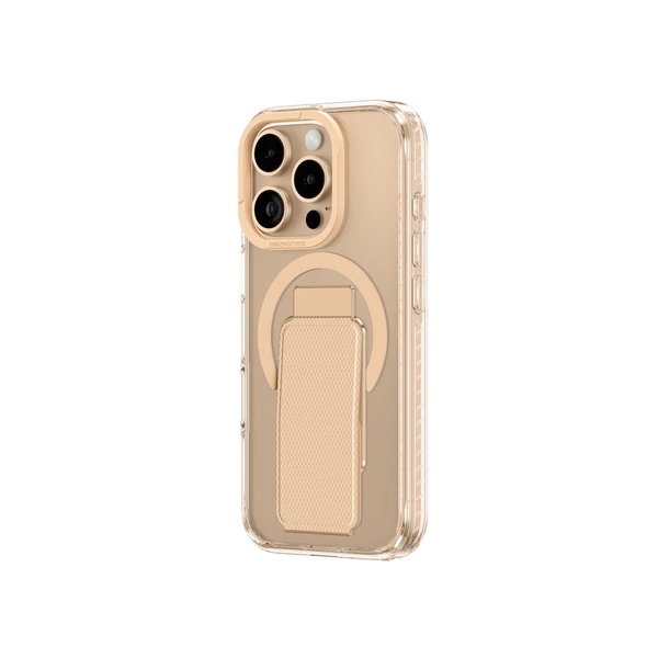 AmazingThing Titan Pro + Holder MagSafe Case for iPhone 16 Pro Max 6.9-inch - Rose Gold