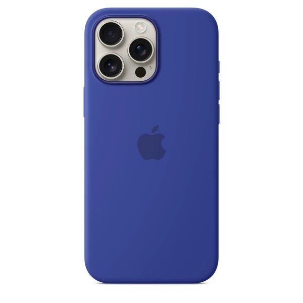 Apple iPhone 16 Pro Max Silicone Case with MagSafe - Ultramarine