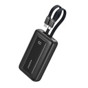 Anker Zolo Power Bank (20K, 30W, Built-In USB-C and Lightning Cable) -Black