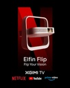 XGIMI Elfin Flip Portable Projector Built-in Stand - 1080P - 400 ISO Lumens