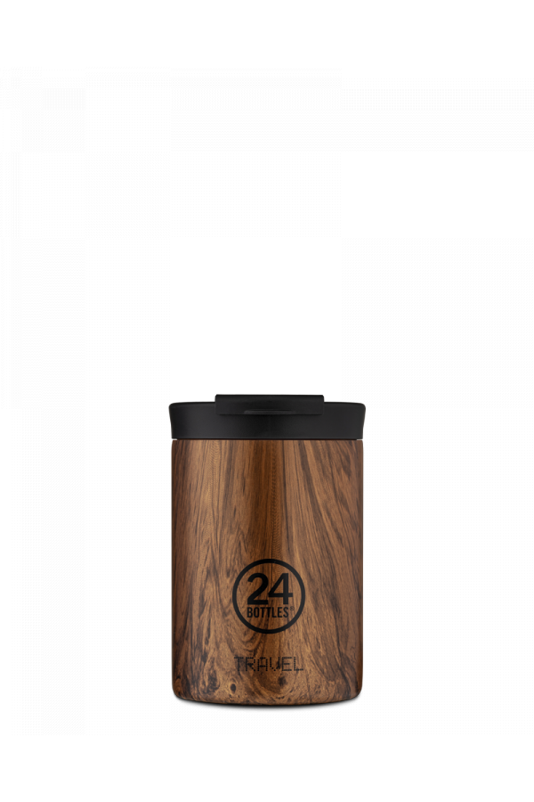 24Bottles Travel Tumbler 350ml - Sequoia Wood