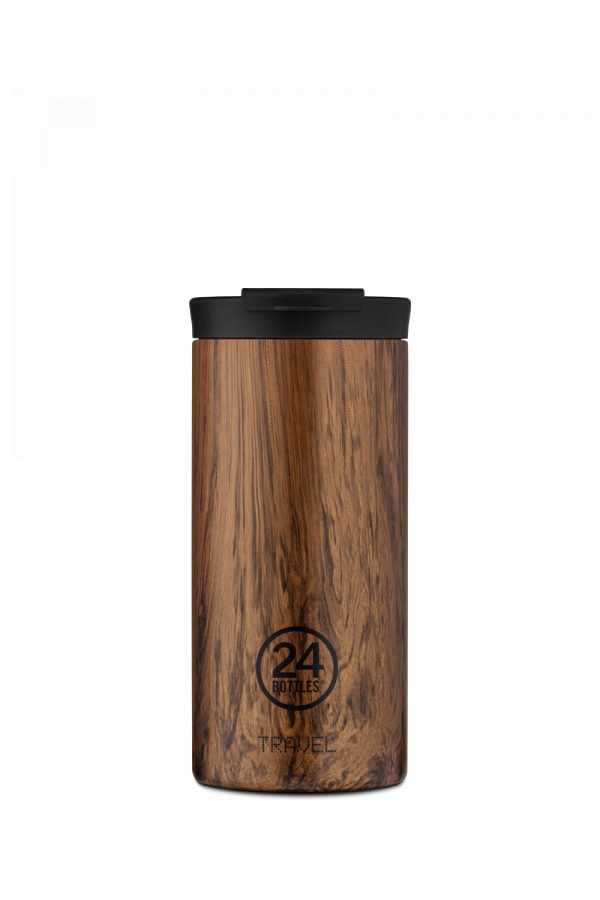 24Bottles Travel Tumbler 600ml - Sequoia Wood