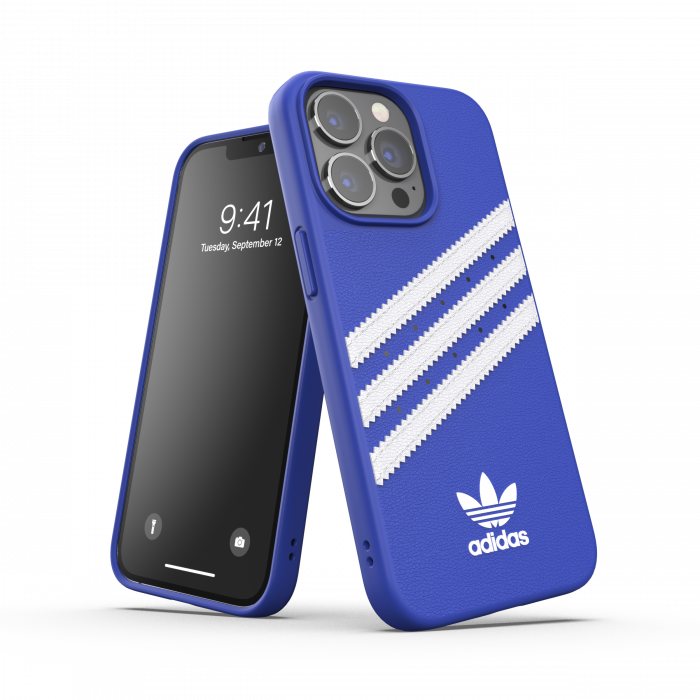 Adidas 3-Stripes Snap Case Case for iPhone 13 Pro Collegiate Royal