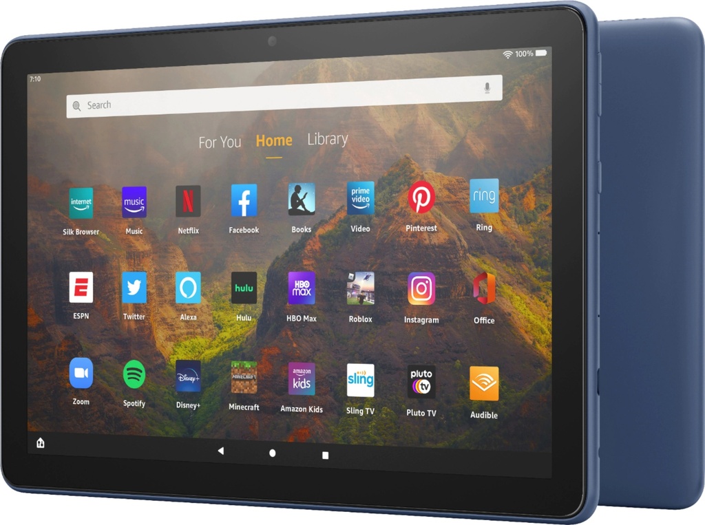 Amazon Fire 10 HD Tablet 10.1-inch with Alexa 32GB - Denim