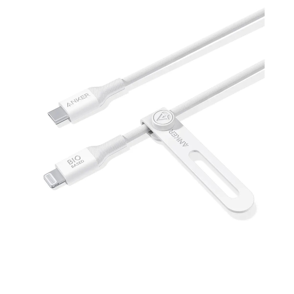 Anker 542 USB-C to Lightning Cable Bio - Based 0.9m/3ft - White