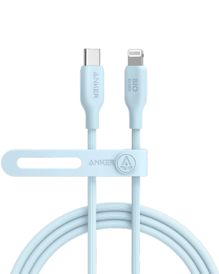Anker 542 USB-C to Lightning Cable Bio - Based 1.8m/6ft - Blue