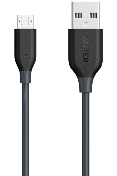 Anker PowerLine Micro to USB-A 0.9m - Black