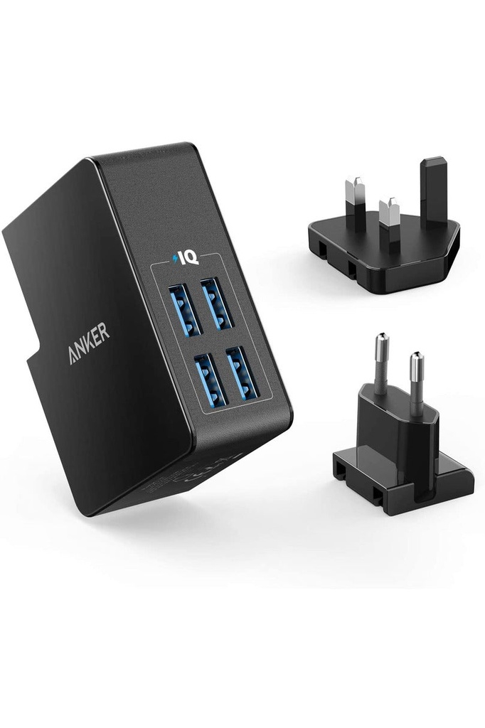 Anker PowerPort 4 Lite - Black