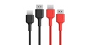 Aukey HDMI Cable 2 meter 2 - Pack - Black & Red