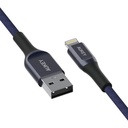 Aukey Kevlar Core - MFi Lighting Cable - 3Ft/1.2Mtrs - Blue