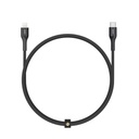 Aukey MFI 18W USB-C To Lightning Kevlar Cable - 1.2 Meter - Black