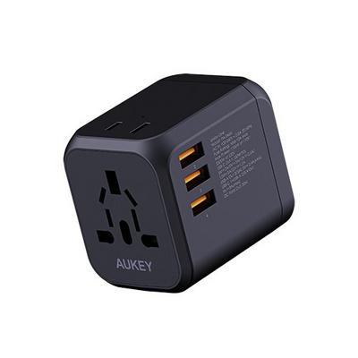 Aukey PD Universal Adapter 30W PD Port - Black