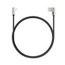 Aukey Right Angle Gaming MFi Lighting Cable - 1.2m - Black