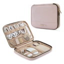 BagSmart Electronic Organizer Bag - Soft Pink