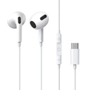 Baseus C17 Enock USB-C lateral In-Ear Wired Earphone - White