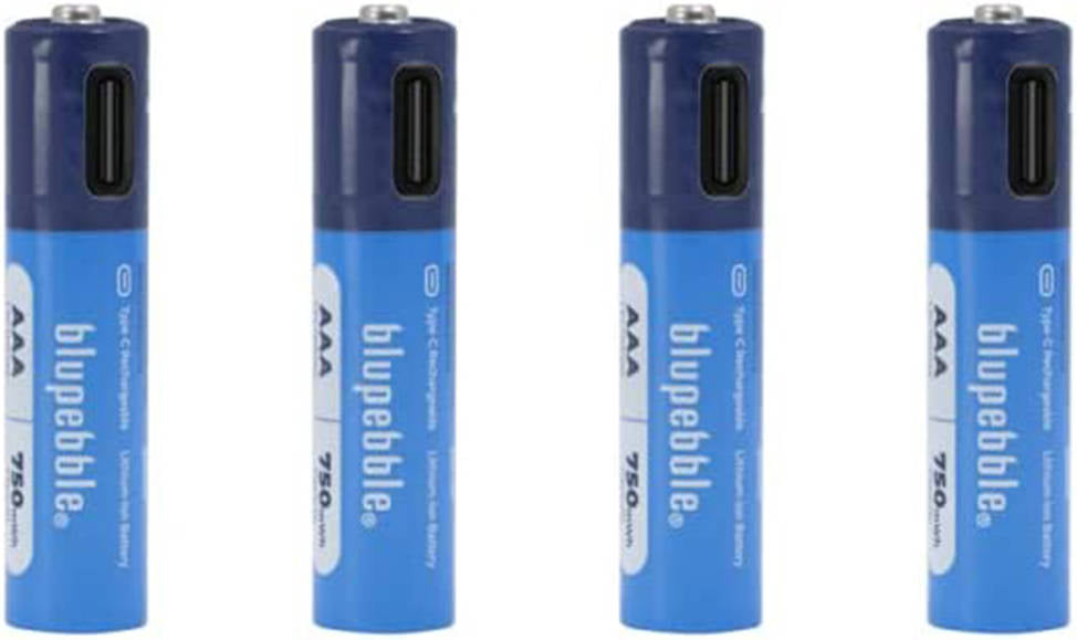 Blupebble BluCell Rechargeable Battery - Pack of 4 AA