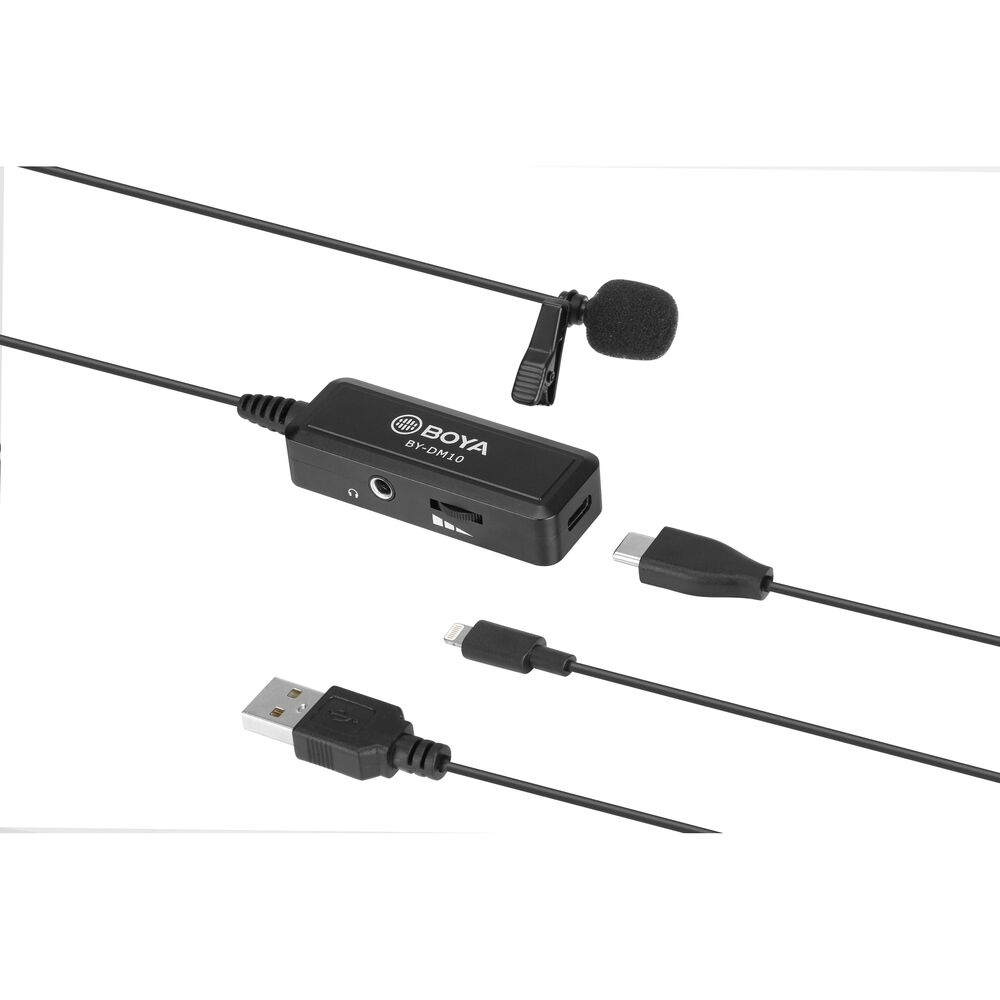 Boya BY - DM10 Digital Lavalier Microphone