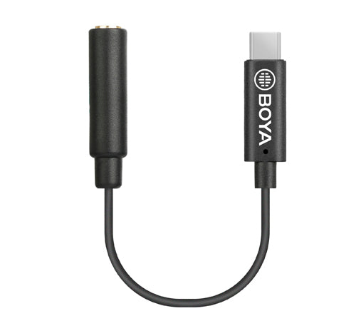 Boya BY - K4 3.5mm TRS to USB-C Audio Adapter