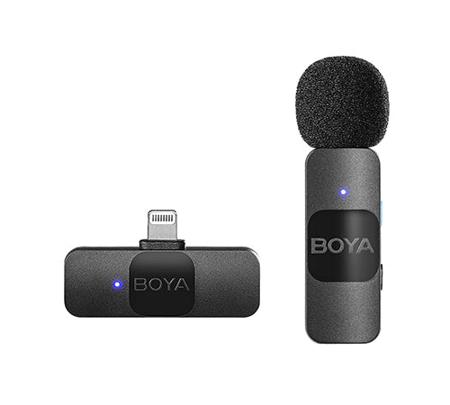 Boya BY - V1 Ultracompact 2.4GHz Wireless Microphone System