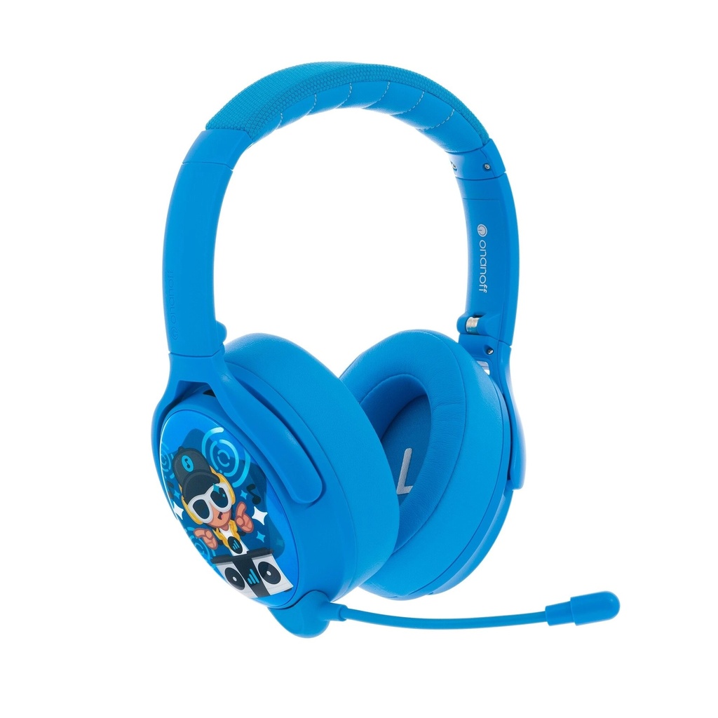 Buddyphones - Cosmos Plus - Active Noise Cancellation Headphone - Cool Blue