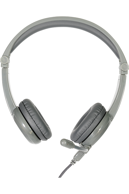 BuddyPhones Galaxy Kids Headphones - Grey