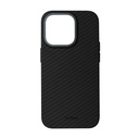 ELTORO MAGSAFE IRON CARBON COVER FOR iPhone 15 Pro - Black