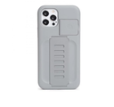 Grip2u Boost Case with Kickstand for iPhone 12 Pro Max Matte Silver