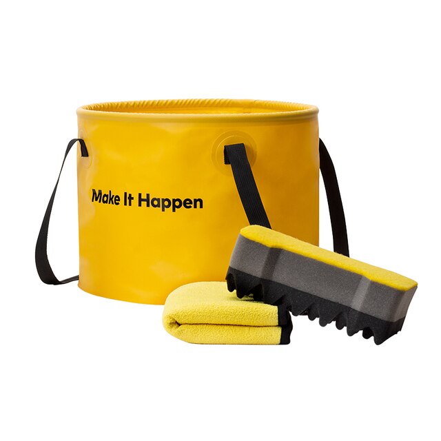 Hoto Car Wash Kit Outdoor - Yellow