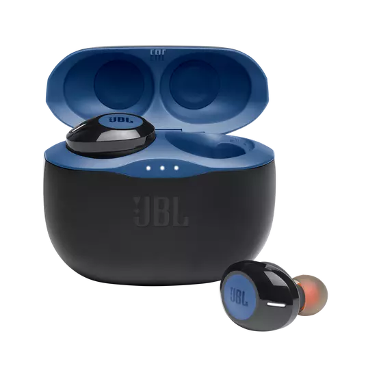 JBL Tune 125 Wireless In-Ear Pure Bass Headphones - Blue