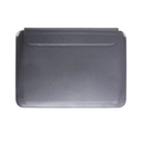 JCPal Ergo Multifunctional Sleeve for 13 inch / 14 inch Laptops & MacBooks - Gray