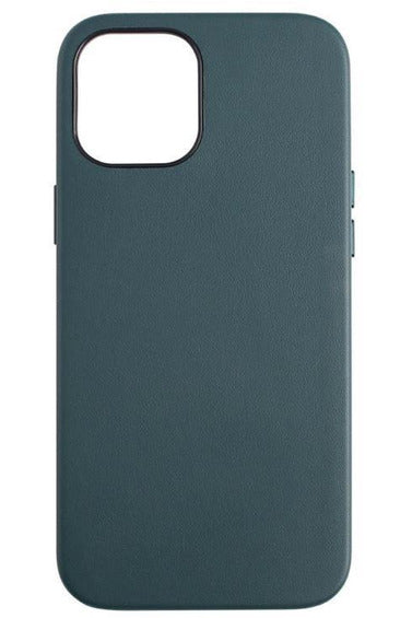 JCPal iPhone 12 Mini Moda Case Leather Style slim shell - Midnight Green