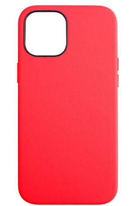 JCPal iPhone 12 Mini Moda Case Leather Style slim shell - Red