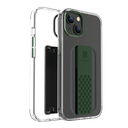 Levelo iPhone 14 Graphia IMD Clear Case With Extra Grip - Green