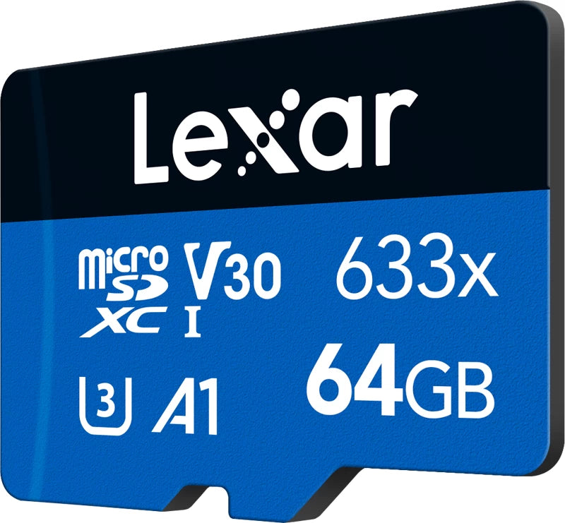 Lexar High Performance 633x MicroSDHC 64GB