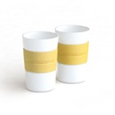 Moccamaster Coffee Mugs set of 2 - Pastel Yellow